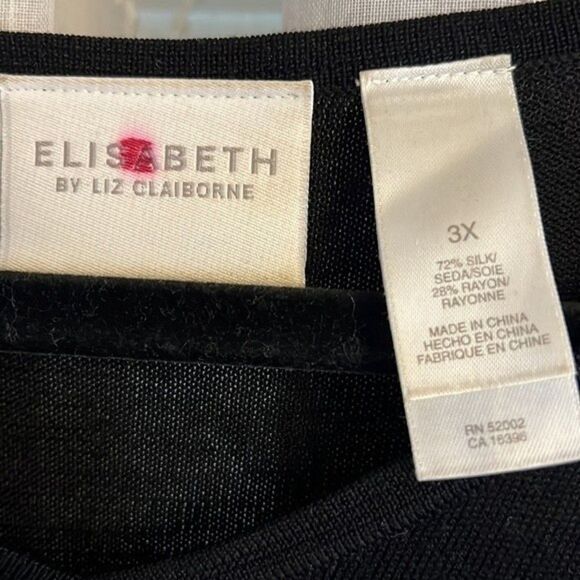 Elizabeth (Liz Clairborne) Women's Plus Sleeveless Top - Picture 3 of 5